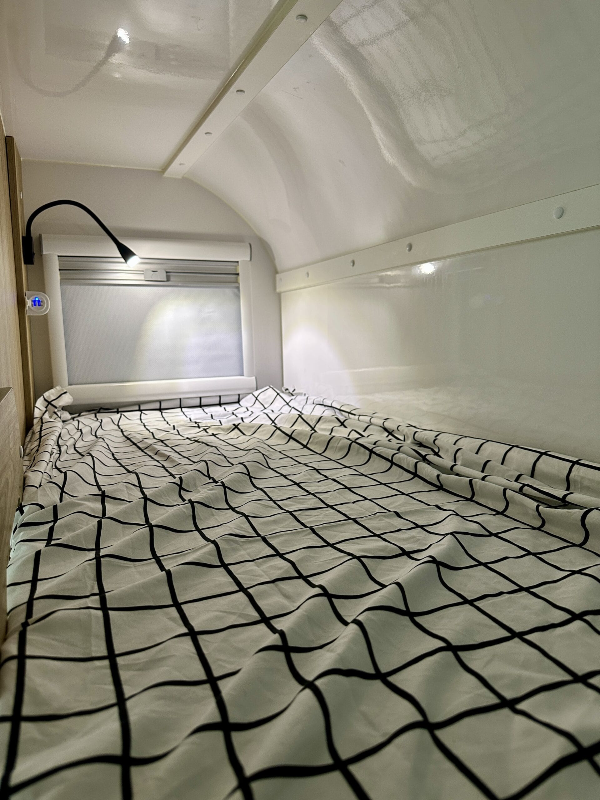 Interior of Fantasy Caravan Nano 16F