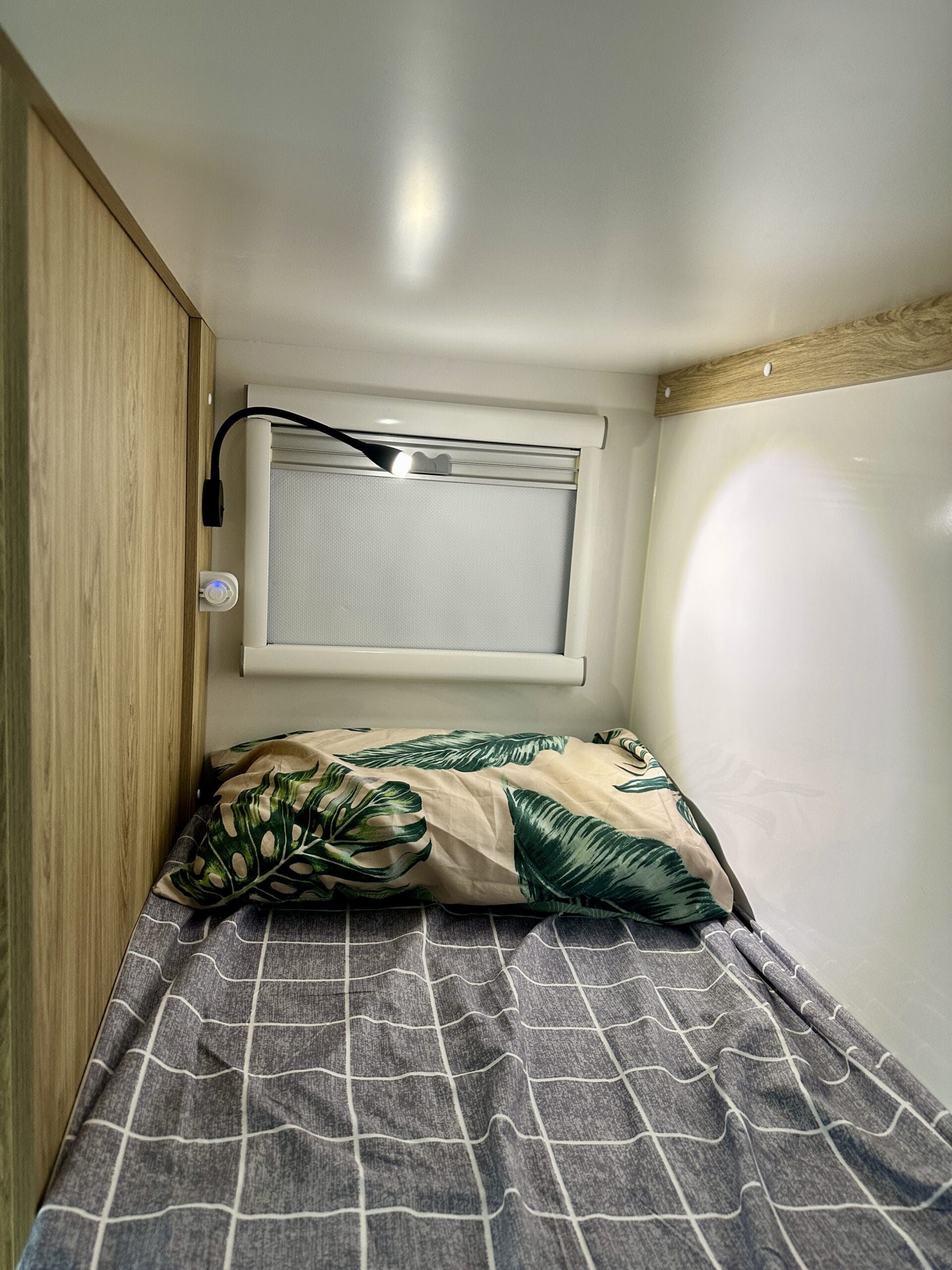 Interior of Fantasy Caravan Nano 16F