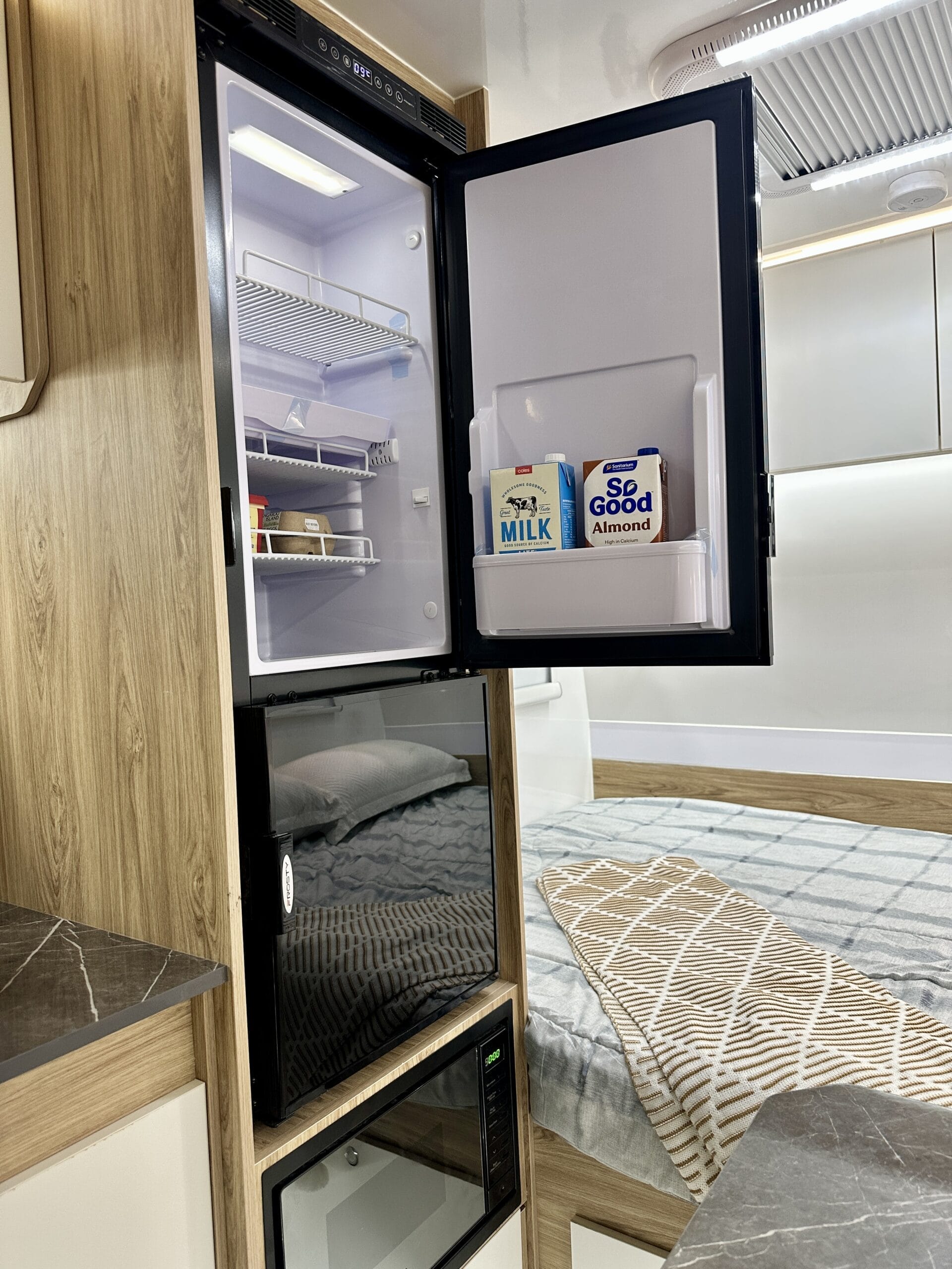 Interior of Fantasy Caravan Nano 16F