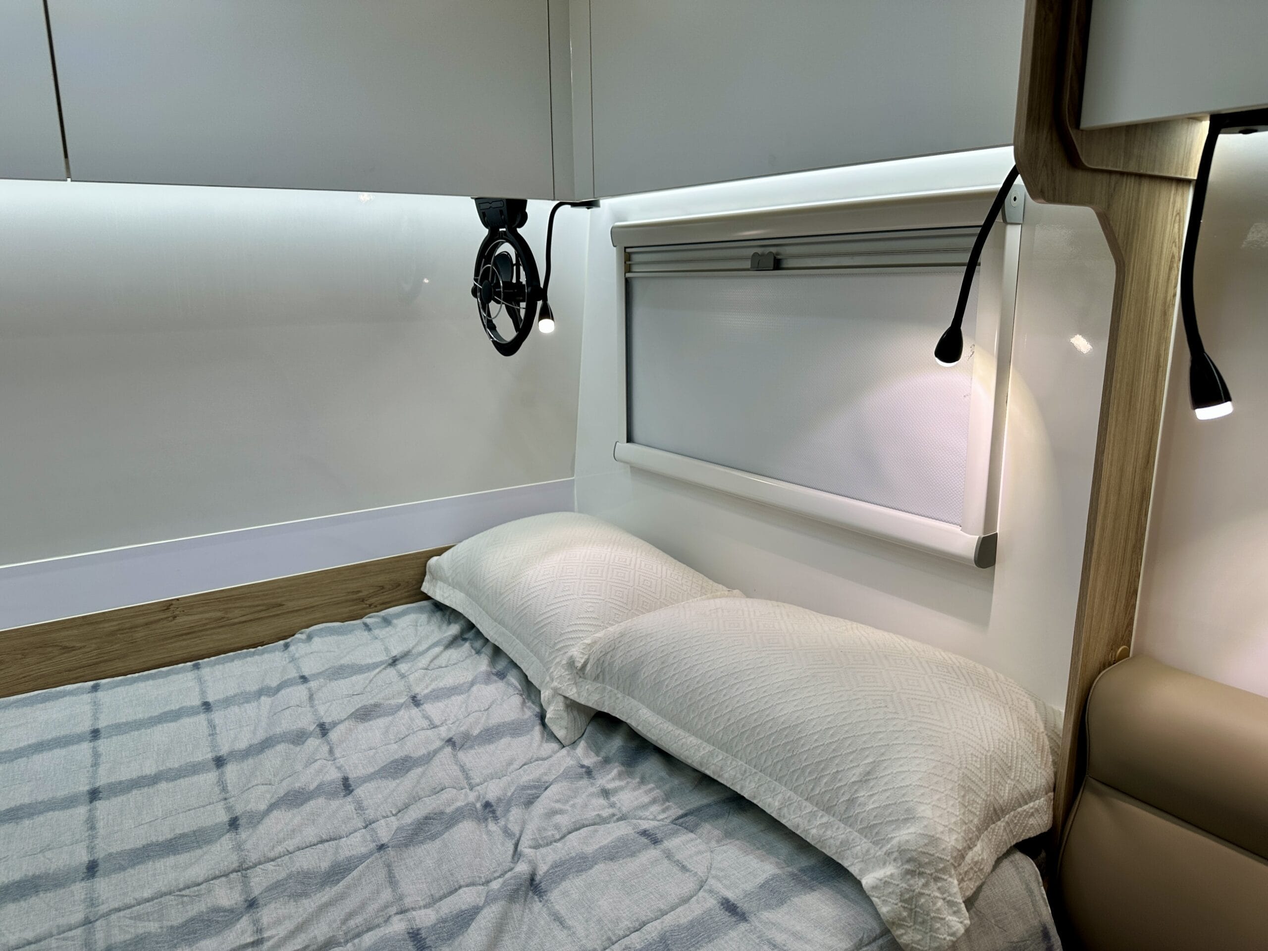 Interior of Fantasy Caravan Nano 16F