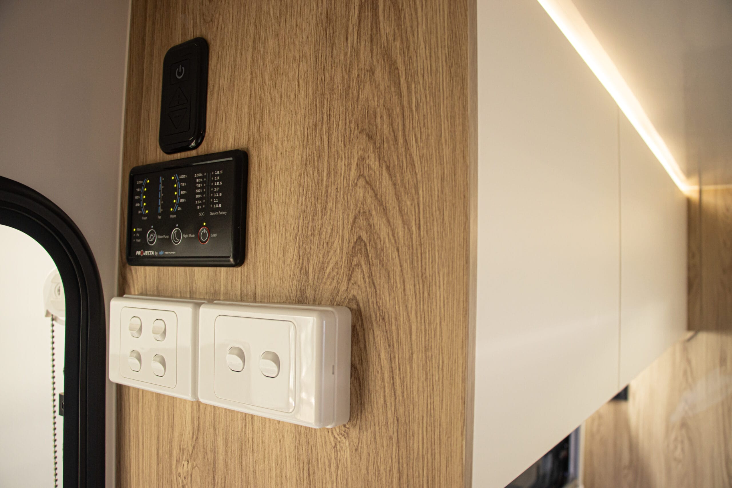 Interior of Fantasy Caravan Nano 16F