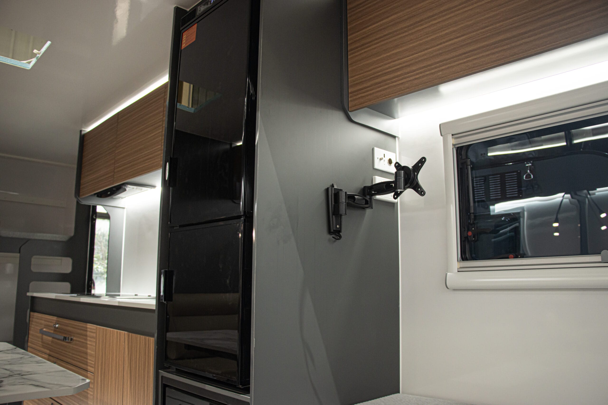 Interior of Fantasy Caravan Nano 16F
