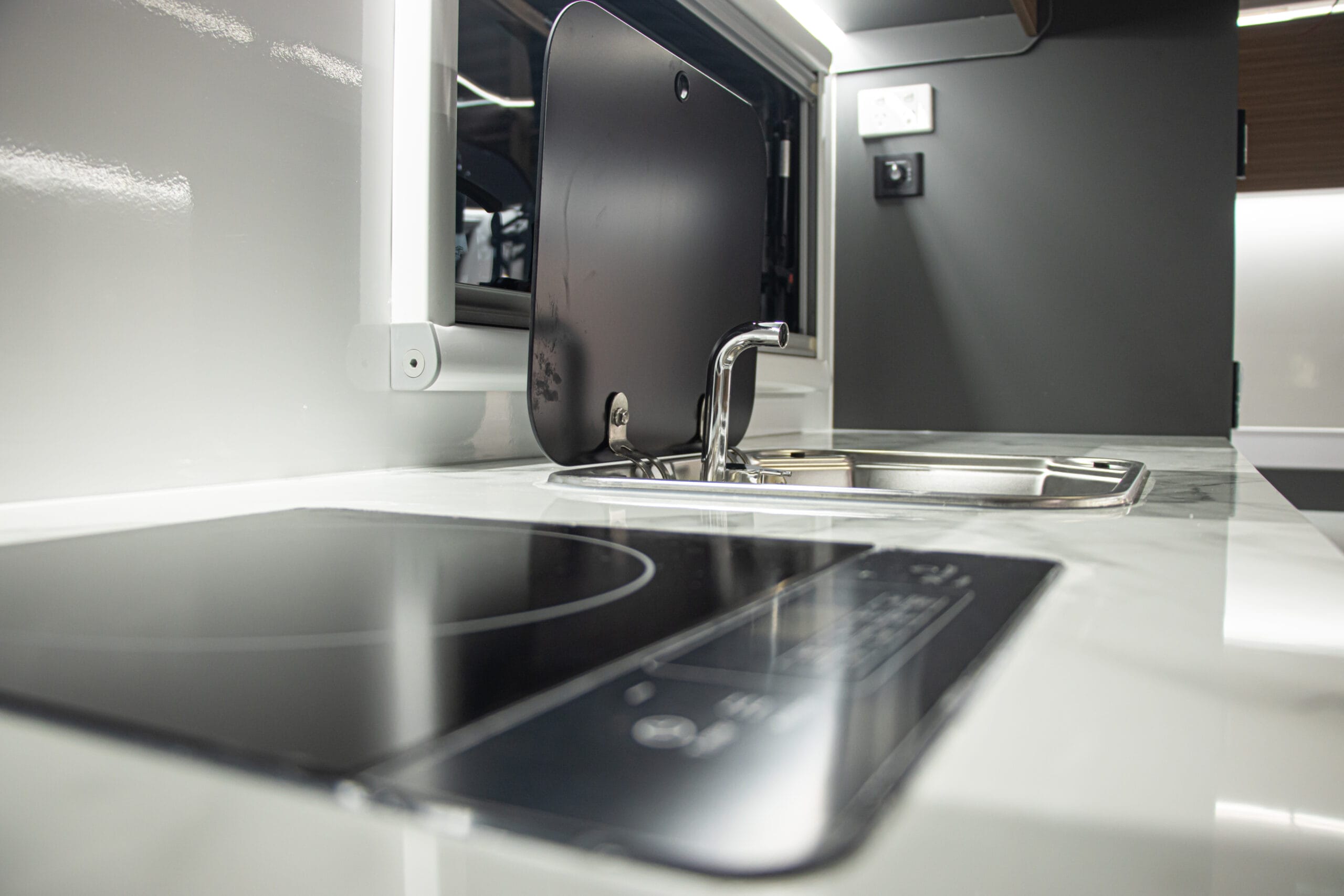 Interior of Fantasy Caravan Nano 16F