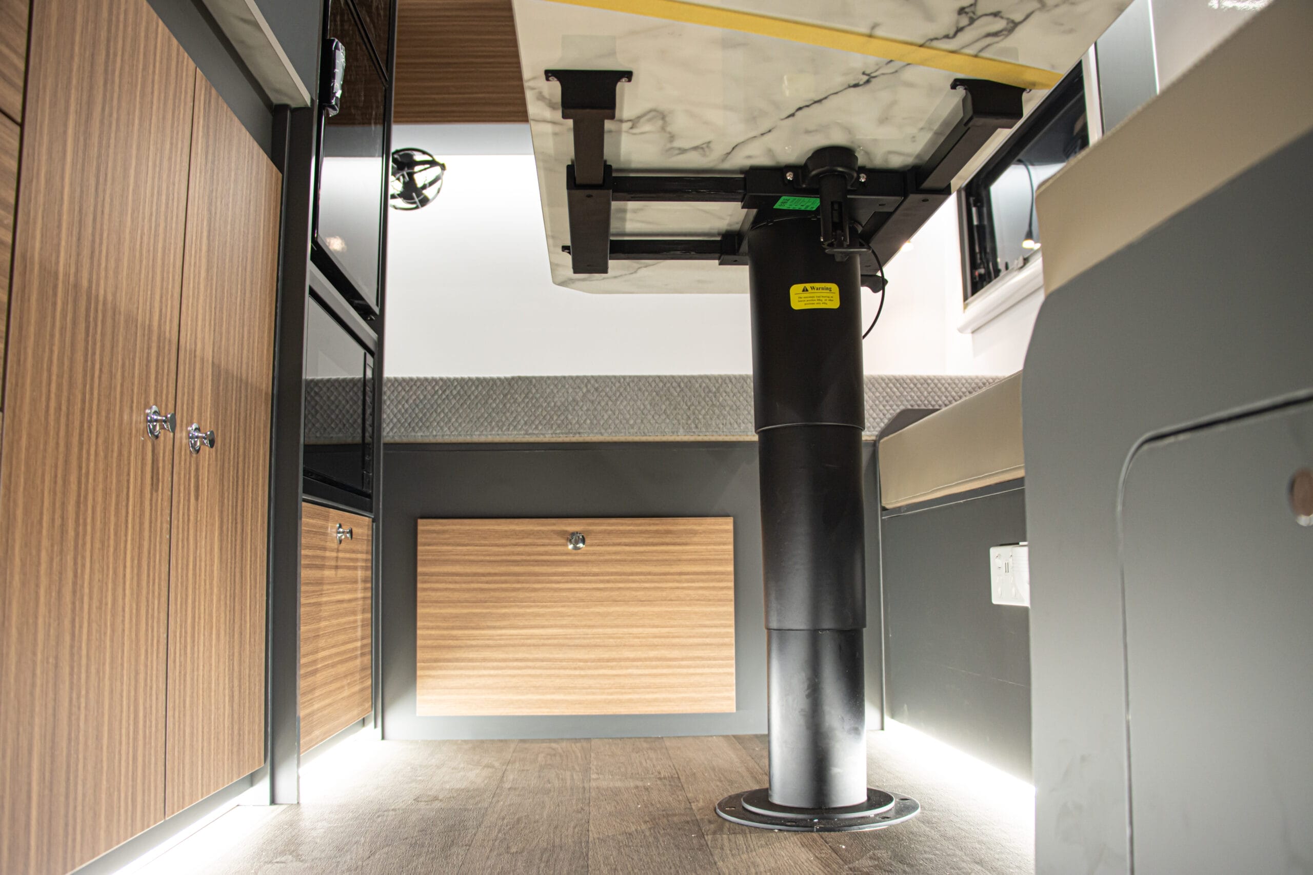 Interior of Fantasy Caravan Nano 16F