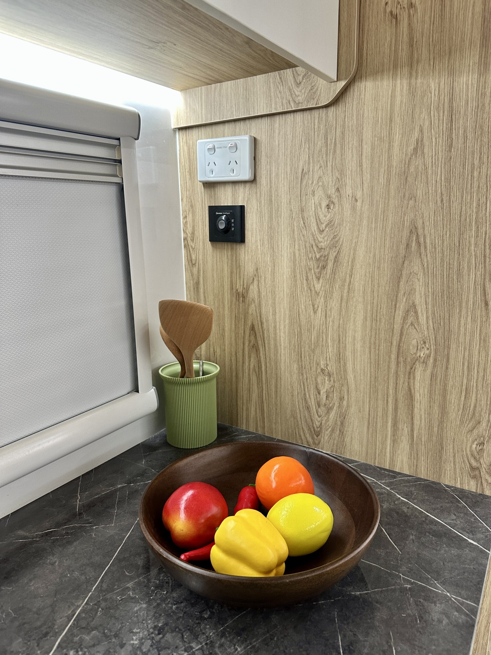 Interior of Fantasy Caravan Nano 16F