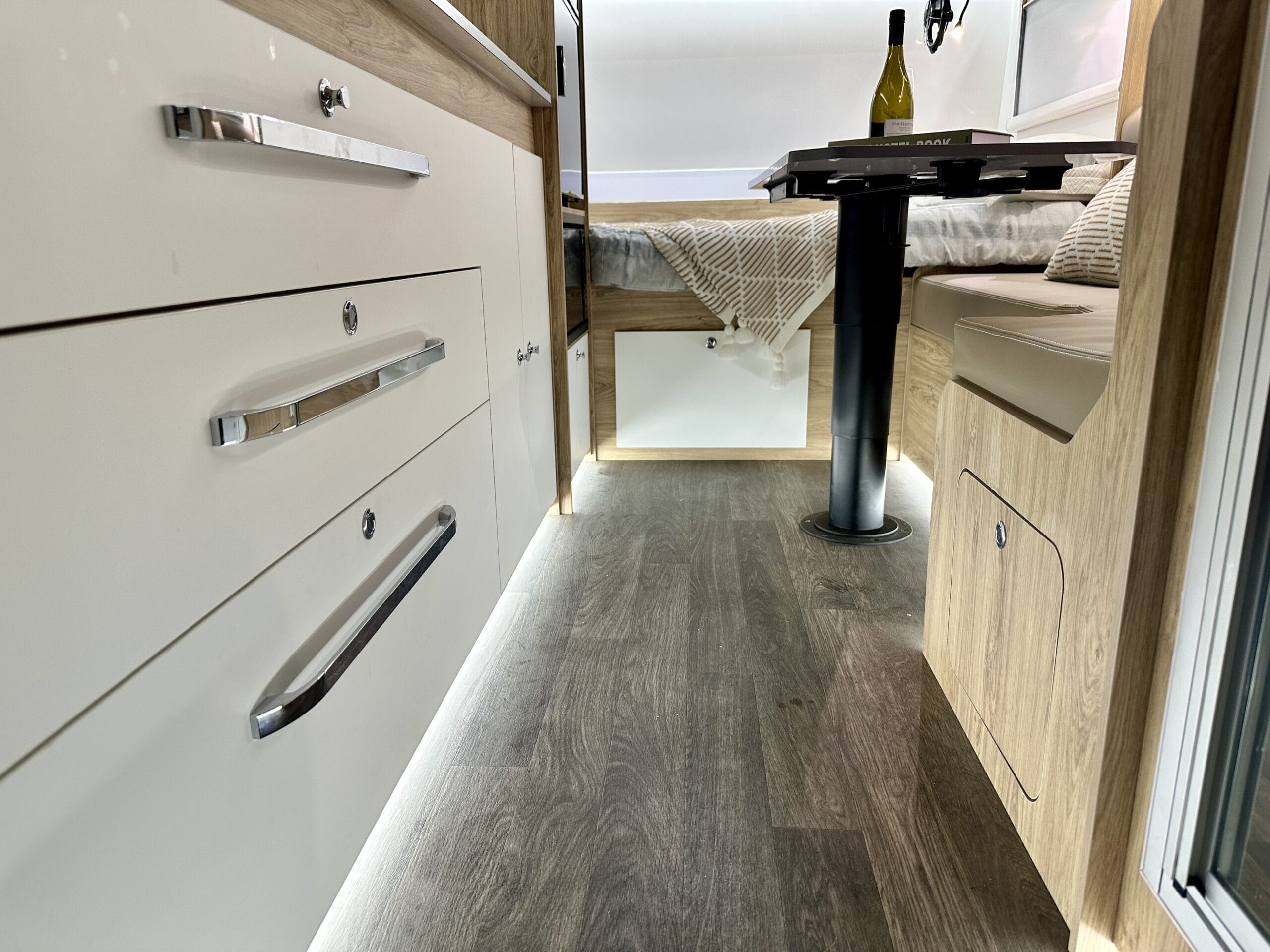 Interior of Fantasy Caravan Nano 16F