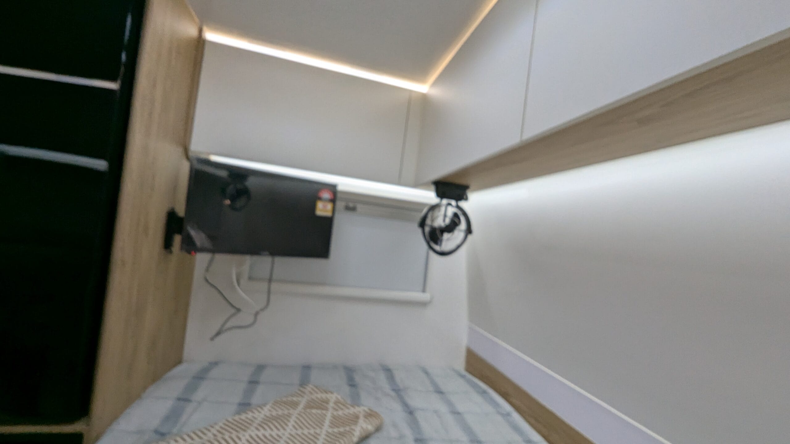 Interior of Fantasy Caravan Nano 16F