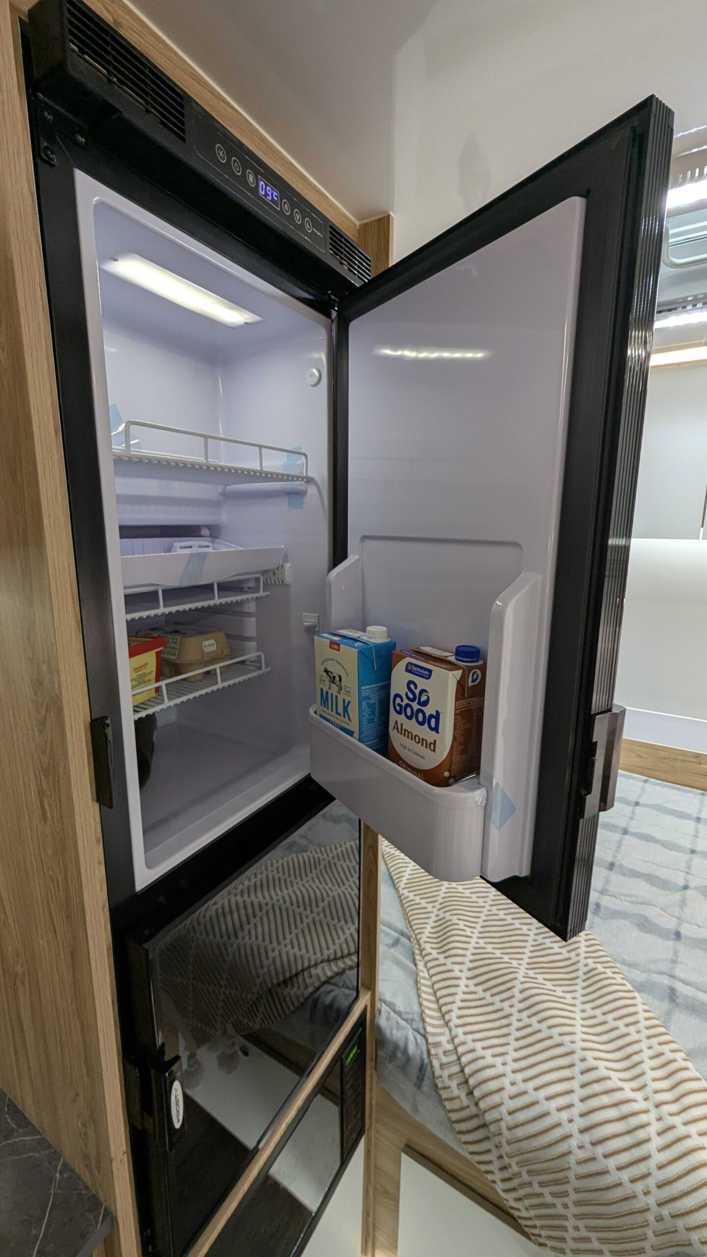Interior of Fantasy Caravan Nano 16F