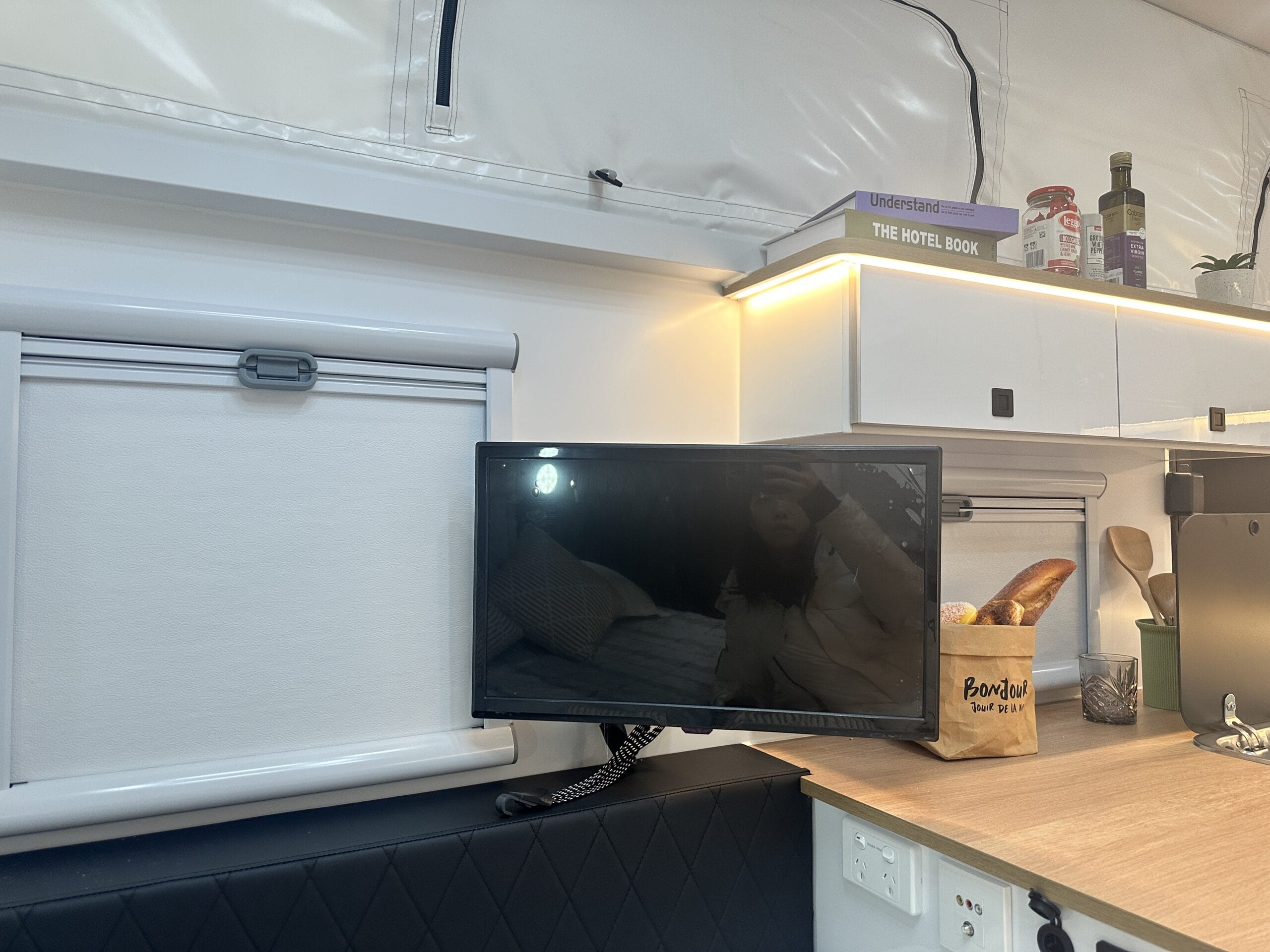 Interior of Fantasy Caravan FD-13A