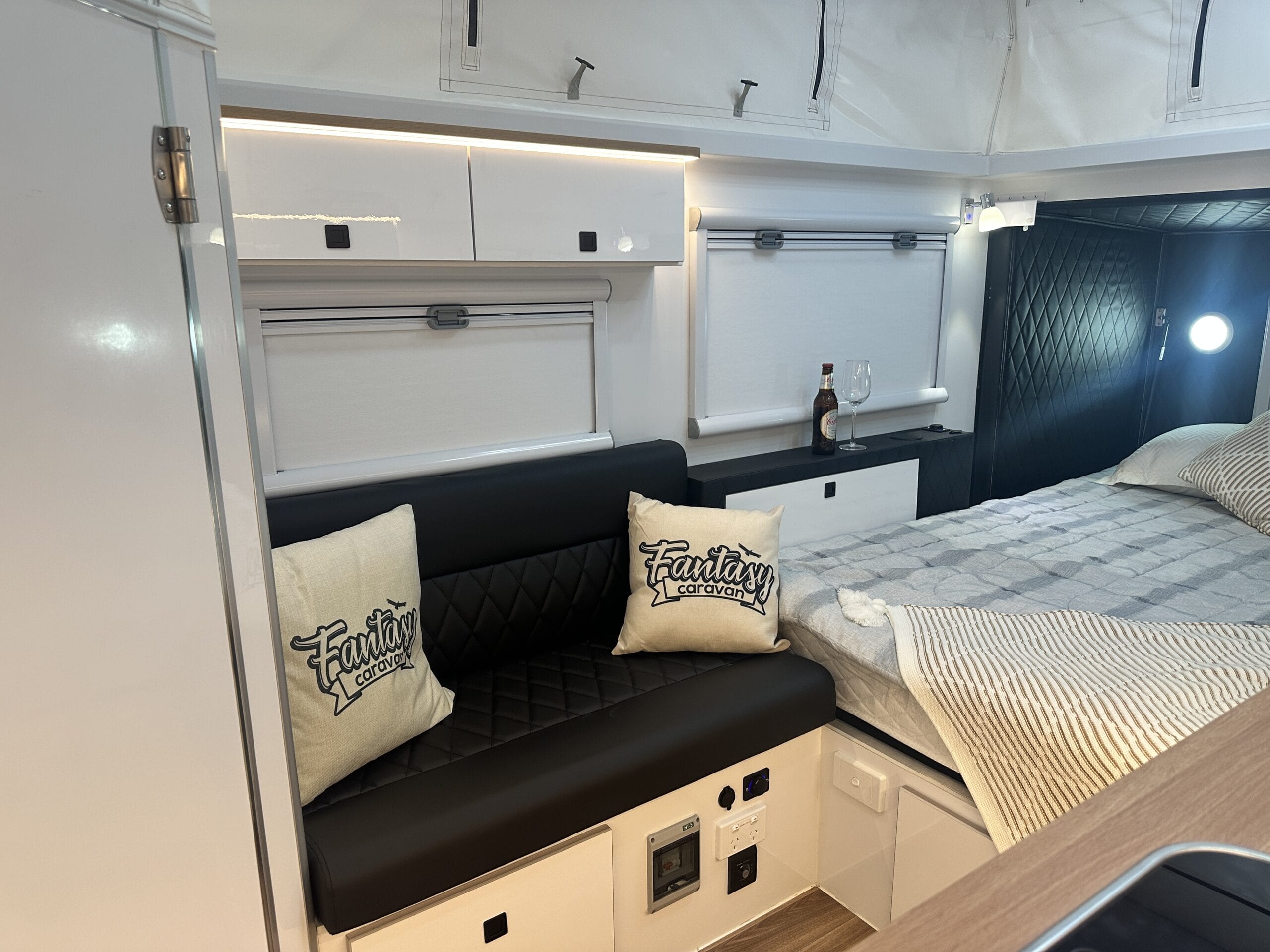 Interior of Fantasy Caravan FD-13A