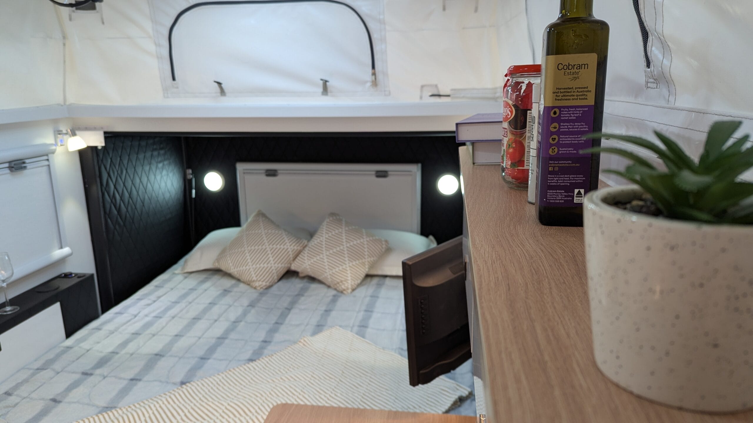 Interior of Fantasy Caravan FD-13A