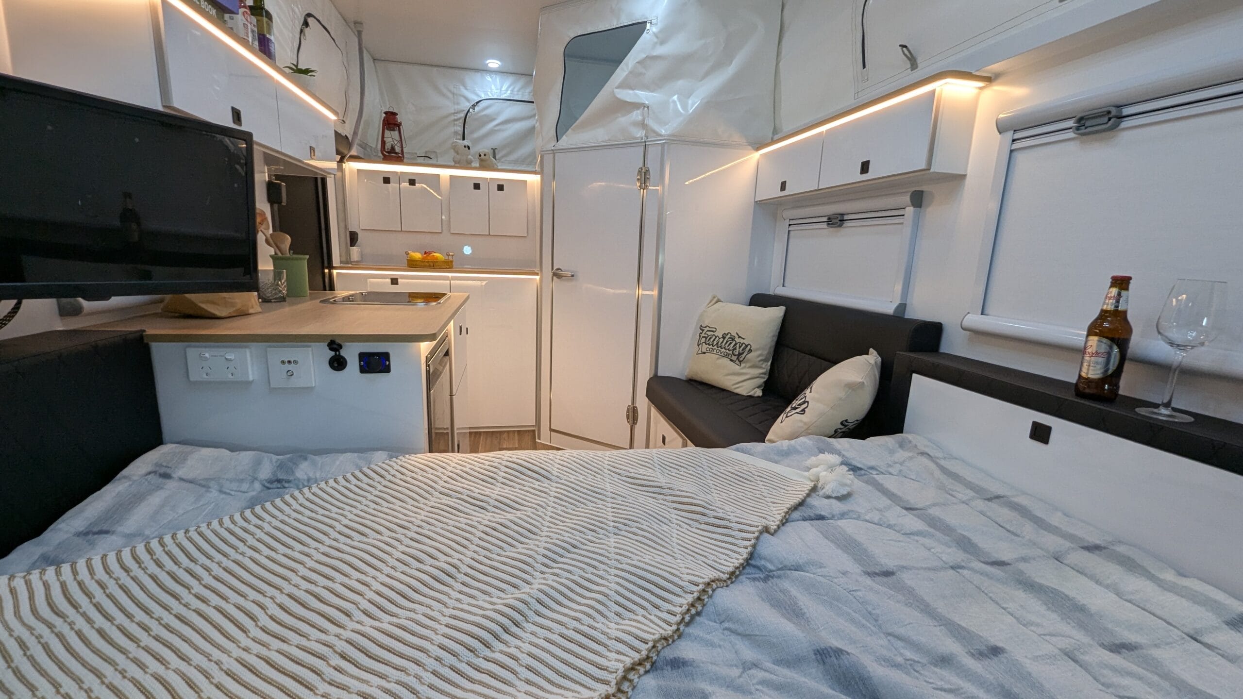 Interior of Fantasy Caravan FD-13A