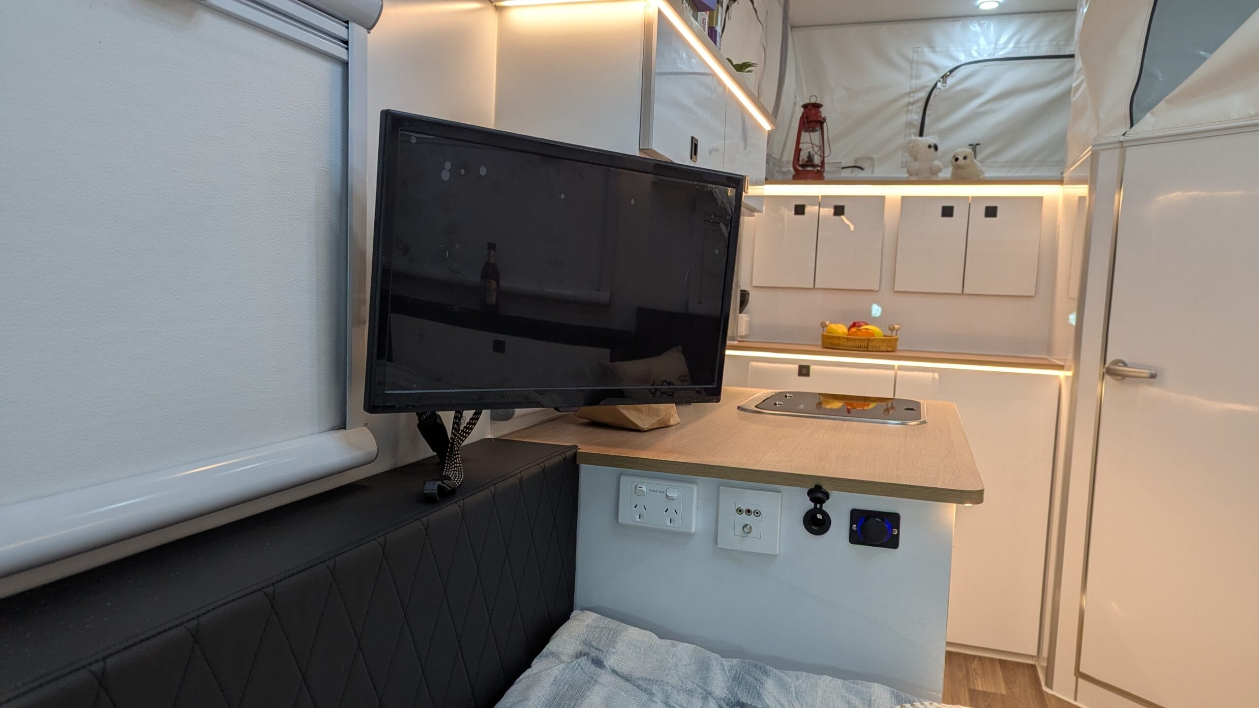 Interior of Fantasy Caravan FD-13A