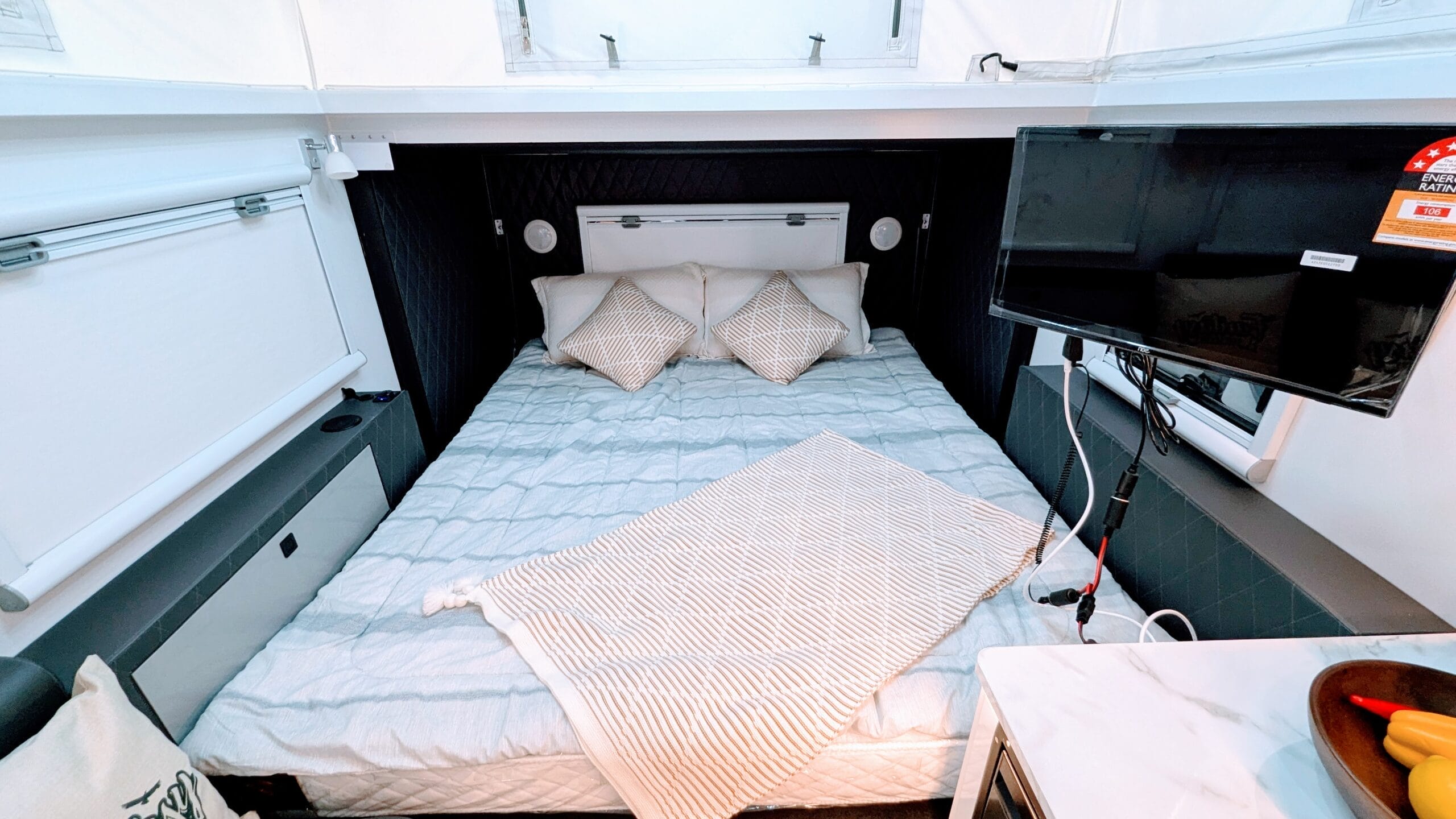 Interior of Fantasy Caravan FD-13D