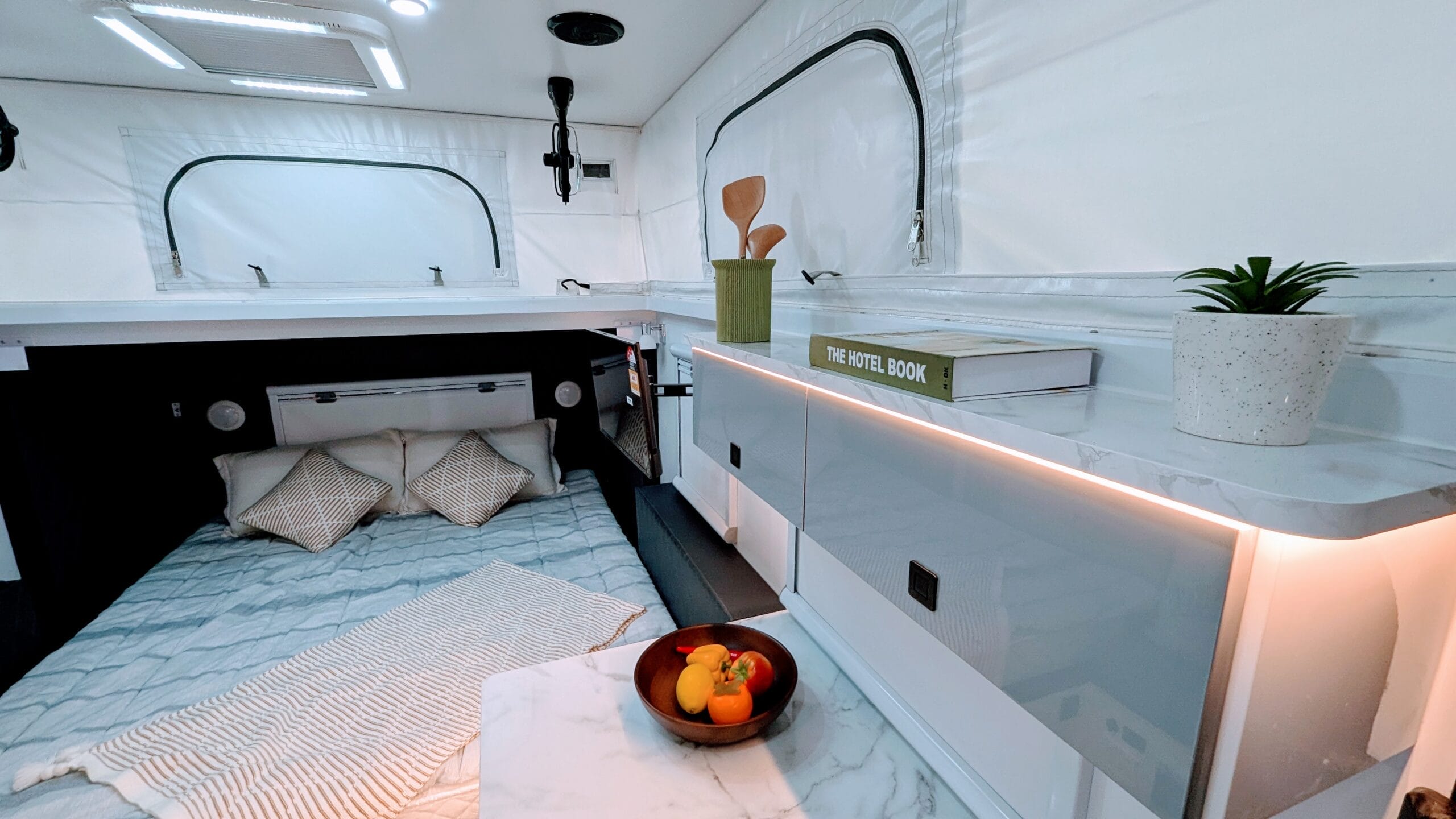 Interior of Fantasy Caravan FD-13D