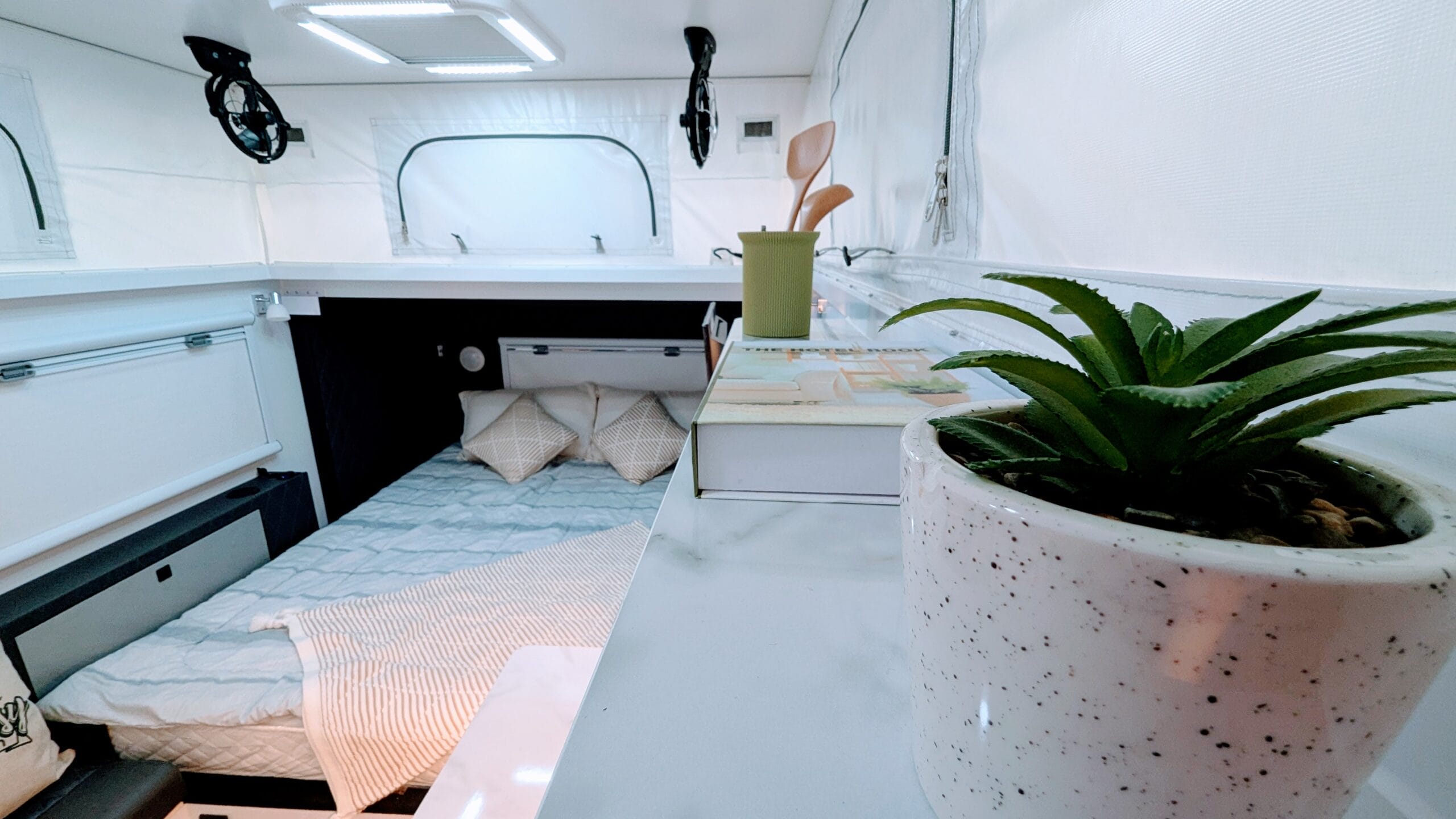 Interior of Fantasy Caravan FD-13D