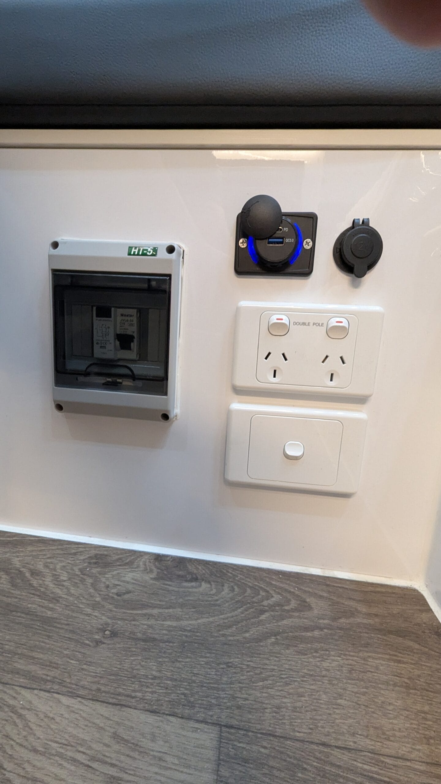 Interior of Fantasy Caravan FD-13D