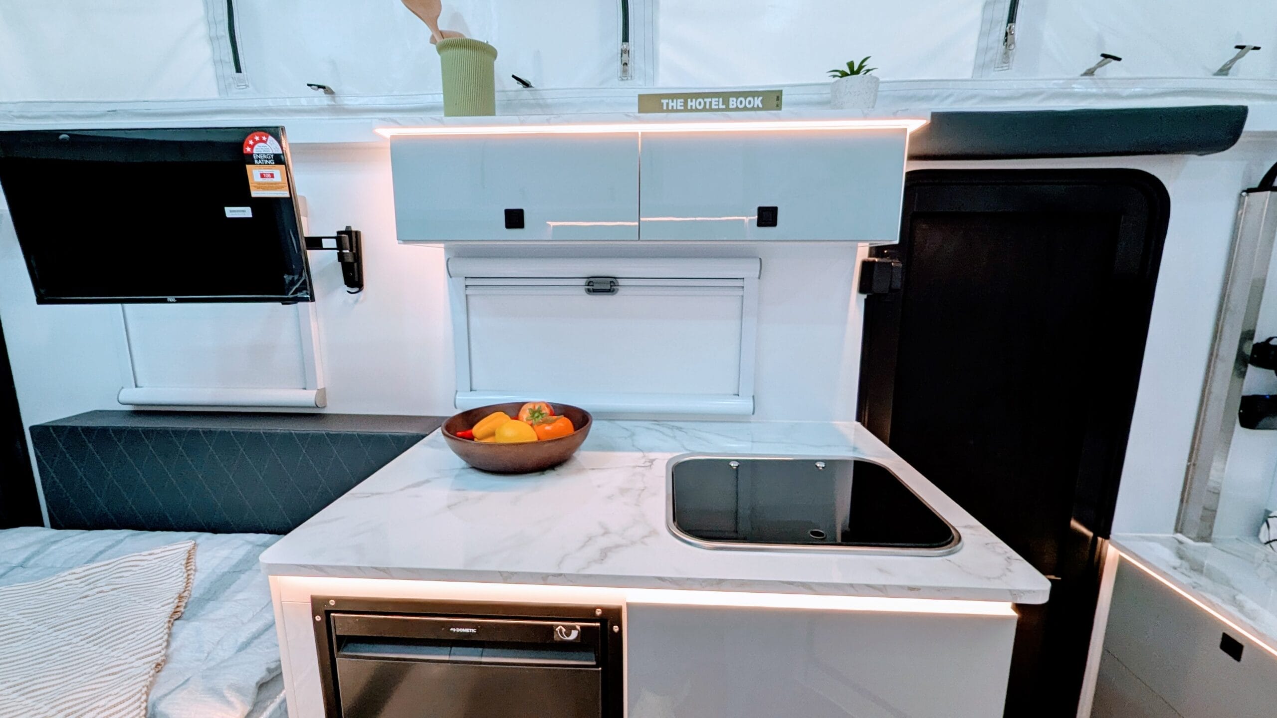 Interior of Fantasy Caravan FD-13D