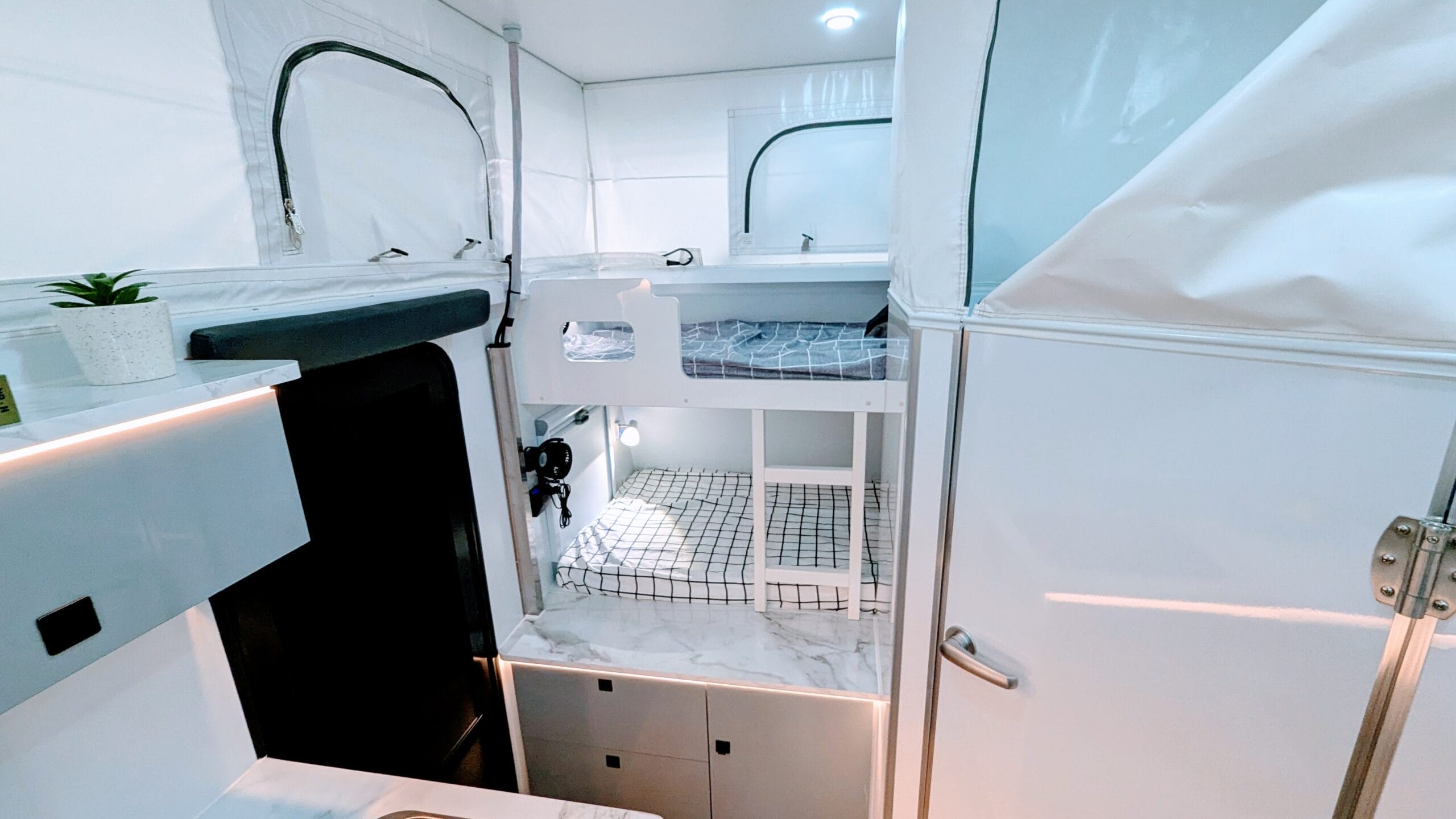 Interior of Fantasy Caravan FD-13D