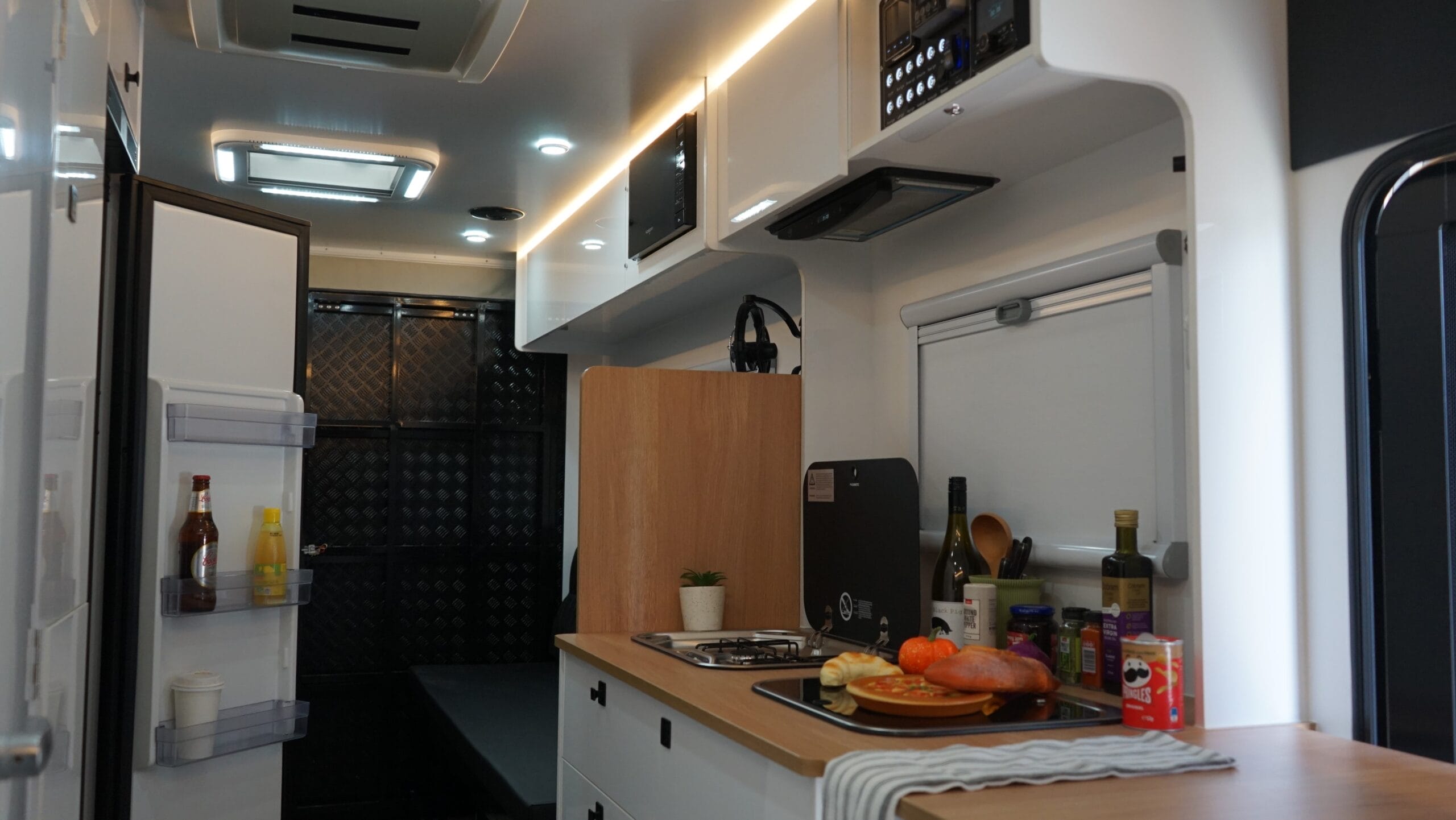 Interior of Fantasy Caravan Toy Hauler 19