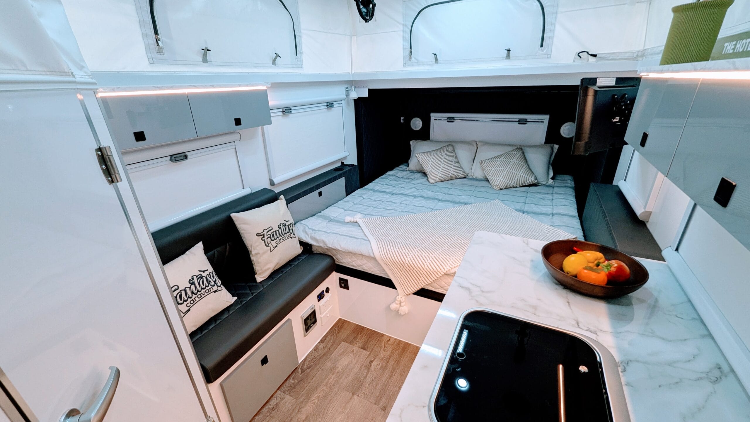 Interior of Fantasy Caravan FD-13D
